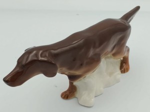FIGURKA PORCELANOWA Seter irlandzki (200-0035)