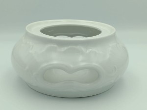 PODGRZEWACZ DUŻY ĆMIELÓW 0001 ROCOCO BIAŁY