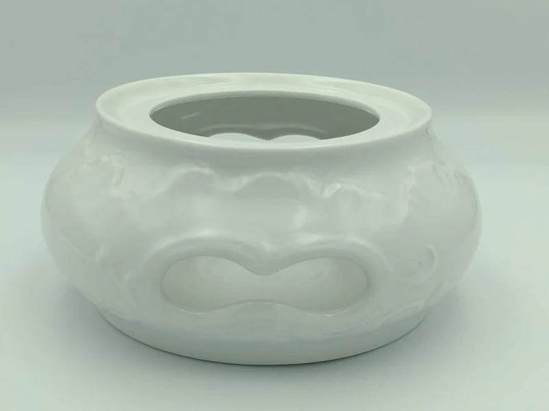 PODGRZEWACZ DUŻY ĆMIELÓW 0001 ROCOCO BIAŁY