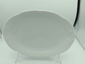 Półmisek owalny 33 cm FRYDERYKA Biały