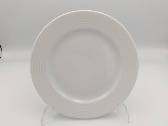 Talerz deserowy 19 cm Chodzież - Yvette E755 BIAŁA LINEA