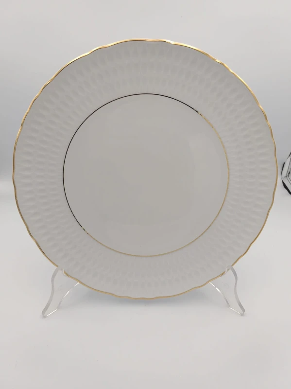 Talerz płytki 26 cm Sofia ZŁOTA LINIA