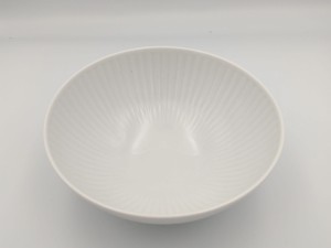 Salaterka 17 cm Chodzież- Dalia biała C001