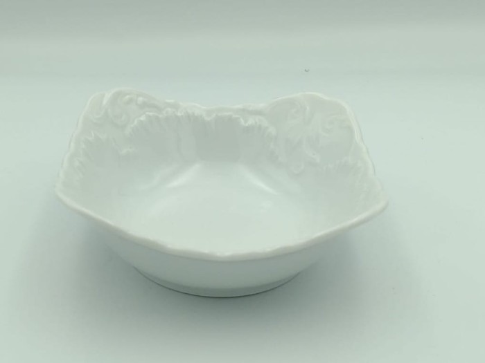 Salaterka kwadratowa 17 cm Ćmielów - Rococo 0001
