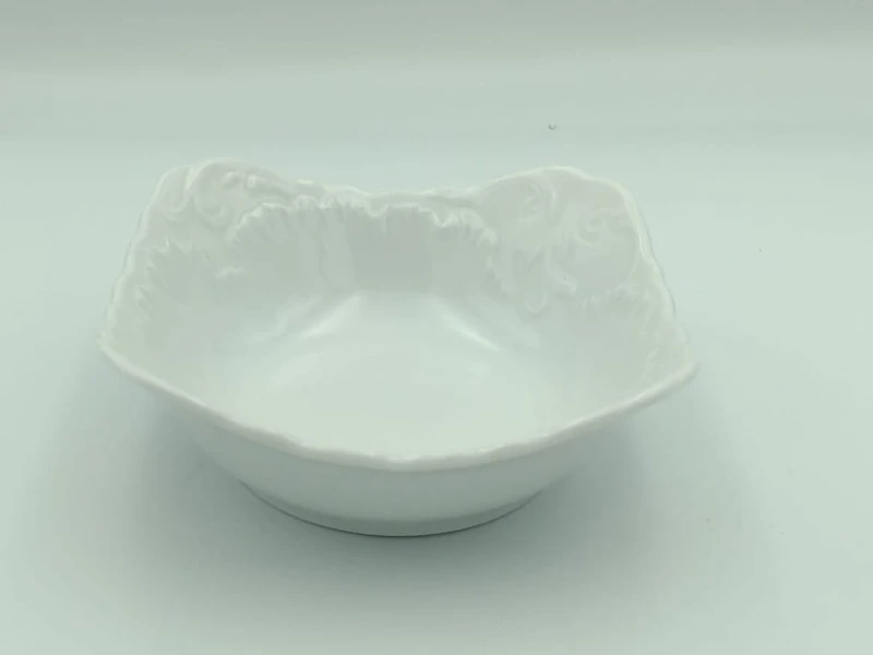 Salaterka kwadratowa 17 cm Ćmielów - Rococo 0001 BEZ LOGA
